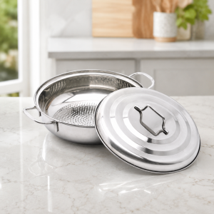 Nồi lẩu size 28 nắp inox